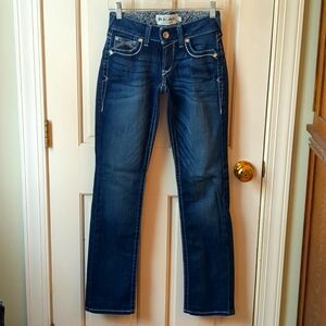 Ariat R E.A.L Mid Rise Stretch Ivy Stackable Straight Leg Lean